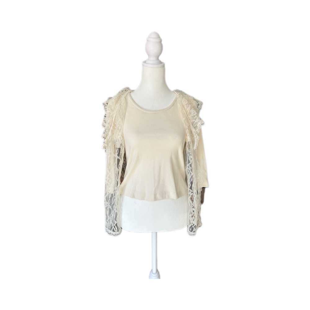 90s deadstock NWT lacy 2 piece top